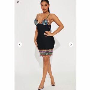 Fashion Nova A Night in Madrid Mini Dress